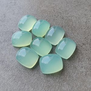 Calcaïdonie Aqua Naturelle Calibrée en Forme de Coussin, Pierre Précieuse Non Montée, pour la Fabrication de Bijoux, Toutes Tailles Disponibles - Product Image 2