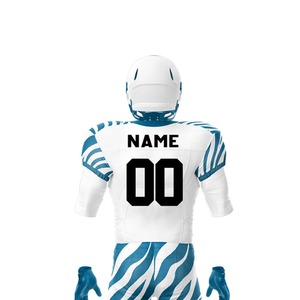Uniforme de football américain tendance, design estival respirant, 100% polyester, uniforme de football américain - Product Image 4