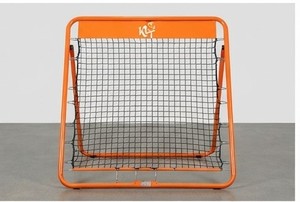 KLTW INT'L But de football pliable en acier orange avec filet de rebond et angle réglable pour adultes, utilisation toutes saisons - Product Image 3