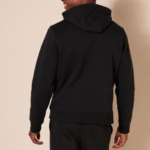 Sweat-shirts à capuche unis en molleton pour hommes, coupe classique, streetwear, hiver, 100% molleton, haute qualité, prix de gros, logo personnalisé - Product Image 2