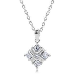 Vente flash : magnifique pendentif en moissanite avec un éclat brillant et un design de collier élégant, disponible au meilleur prix - Product Image 1