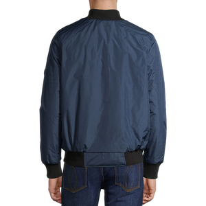 Chaquetas de Béisbol Personalizadas para Hombre, Fabricadas por OEM, de Alta Calidad, con Bordado Chenille, Mangas de Cuero, Chaquetas Bomber - Product Image 3