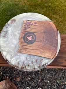 Bol de service en bois de manguier et résine, design poli, avec cuillère, écologique, pour mariage, maison, hôtel et restaurant - Product Image 6