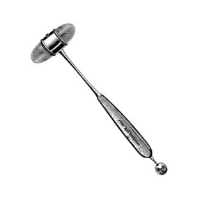 Martillo de Percusión Hurst con Perno de 20 cm, Instrumento Quirúrgico Ortopédico de Acero Inoxidable, Herramienta de Diagnóstico Médico - Product Image 4