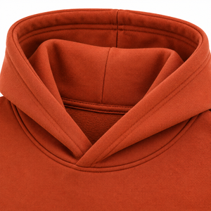 Sweat-shirt à capuche coupe classique pour homme, couleur unie, 100% coton molletonné, design décontracté avec poche, écologique, respirant, séchage rapide, 500g - Product Image 5
