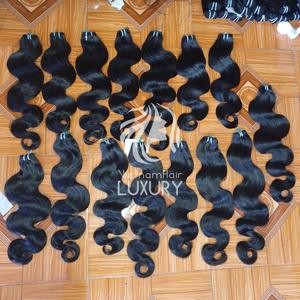 Extensions de cheveux Remy ondulés naturels du Vietnam, 100 % vierges non traités, cuticules alignées - Product Image 4