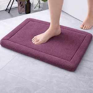 Tapis de salle de bain personnalisé en polyester tufté à la machine, épais, antidérapant, de haute qualité, lavable en machine, tapis doux pour usage domestique sur mesure - Product Image 3