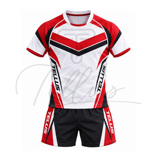 Uniforme de Rugby de Alta Calidad, Uniforme de Rugby Extra Grande, Uniformes de Rugby del Mejor Material - Product Image 1