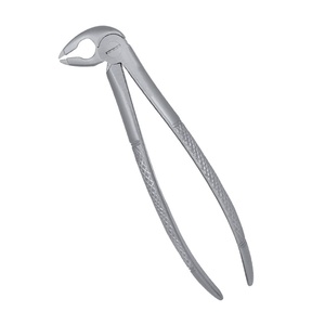 ARISTON INTERNATIONAL Pinzas de Extracción Dental Manuales de Acero Inoxidable de Alta Calidad, Pinzas de Extracción Pedo Cowhorn, CE - Product Image 1