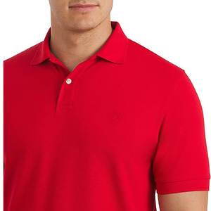 Polo Rojo para Hombre – Camiseta Clásica de Manga Corta de Algodón Informal - Product Image 2