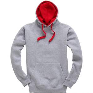 Sweat à capuche personnalisable pour homme, 100% coton, mélange de fibres, sweat à capuche épais avec fermeture éclair sur le devant - Product Image 1
