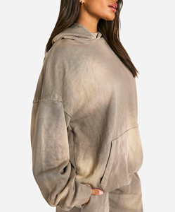 Sudadera Corta con Capucha Negra Sexy para Club, Personalizada con Logotipo, Sudadera Corta para Mujer - Product Image 3