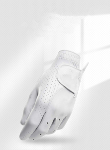 Vantrex Industries Premium Cabretta Leather Golf Glove Unisex Breathable Anti-Slip Custom Pull-On Closure Adjustable Wrist <b>Strap</b> - Product Image 3