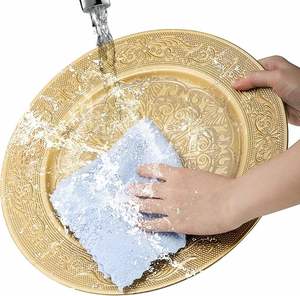 Plato de Plástico de Lujo, Vajilla Decorativa Resistente para Bodas, Banquetes, Fiestas y Eventos - Product Image 4