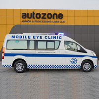Clinique oculaire mobile de qualité supérieure, toute nouvelle ambulance diesel, transmission automatique séquentielle à six vitesses, moteur 2.8L, norme d'émission EURO 5