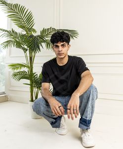 Mens Womens 100% Cotton Premium TShirt Durable <b>Skin</b> Friendly Customizable Microfiber Loose Fit <b>Short</b> Sleeve Solid Pattern NAS - Product Image 2