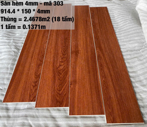 Revêtement de sol SPC en vinyle écologique, imperméable et anti-mites, épaisseur 4 mm, pour usage intérieur : salle de sport, maison, bureau, garage, sous-sol et entrepôt - Product Image 5