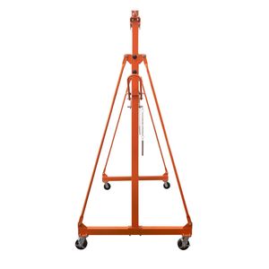 Grue portique tout acier à hauteur réglable, capacité 1100 lb, verrouillage automatique, 95 min. Hauteur 142 Max. Roulettes pivotantes verrouillables 20m - Product Image 5