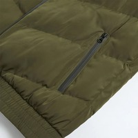 Doudoune matelassée pour homme, prix de gros, doudoune d'hiver personnalisée, manteau brillant, design araignée, doudoune unisexe