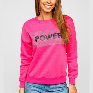 Venta al por mayor sudaderas de mujer impresas personalizadas sudadera barata de moda de fábrica de alta calidad Unisex - Product Image 1