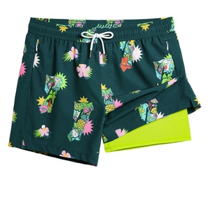 <b>Men's</b> Quick Dry Printed Board <b>Shorts</b> With Drawstring Closure Camouflage Pattern Casual Swimwear <b>Short</b> Length Mid Waist - Product Image 2