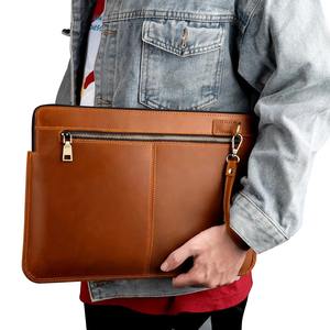 Funda Protectora para Portátil de Cuero Genuino, Estilo Bandolera, para Trabajo, Negocios y Viajes, LS-0256, Gran Venta - Product Image 6