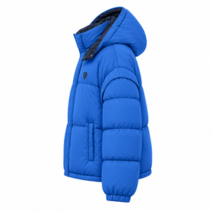 Abrigo grueso con capucha para mujer, chaqueta acolchada con cremallera para invierno, informal, de color sólido, corte holgado, la mejor ropa exterior para mujer. - Product Image 4