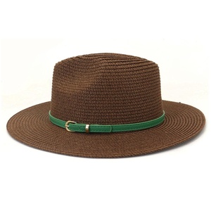 Sombrero Fedora de Vaquero Clásico de Cuero Personalizado con Logotipo Personalizado, Sombrero Unisex para Adultos para Actividades al Aire Libre - Product Image 2
