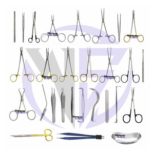 Ensemble d'instruments chirurgicaux pour thoracotomie de 21 pièces, chirurgie thoracique et urgence thoracique, kit en acier inoxydable - Product Image 5