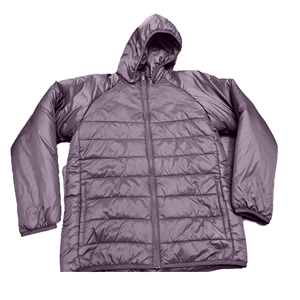 Chaqueta Acolchada con Capucha para Hombre, Cortavientos, Cierre de Cremallera, Abrigo Casual de Invierno, Color Sólido, Relleno de Poliéster, Corte Regular - Product Image 4