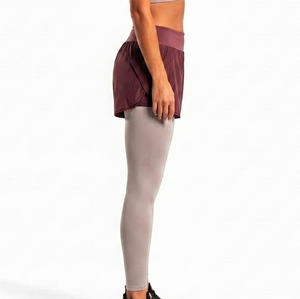 Durable <b>Stitching</b> <b>Legging</b> With Shorts For Women's UV Protection Comfortable Fit Modern Elastic Waist Yoga <b>Legging</b> For Women's - Product Image 3