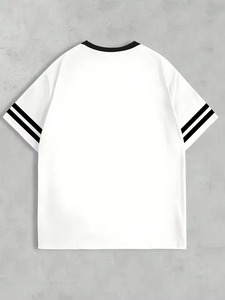 Maillot de basket-ball blanc Edoors WEARS, numéro 28, col rond, manches courtes, unisexe, polyester, vêtements de sport, toutes saisons, coupe classique - Product Image 4