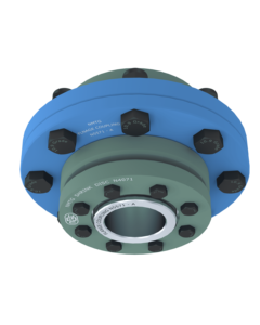 Accouplement à bride industriel en acier NMTG N5571 075 70x80 pour connexion d'arbre - Product Image 4