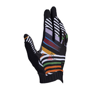 Guantes de Ciclismo de Invierno para Dedos Completos, Hechos de Tela Elástica de Poliéster con Estampado, Tela de Rizo, Cuero Sintético - Product Image 3