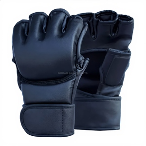 Gants de boxe MMA en cuir pour hommes et femmes, respirants, légers, pour l'extérieur, couleur jaune, 14 oz, logo personnalisé, musculation - Product Image 1