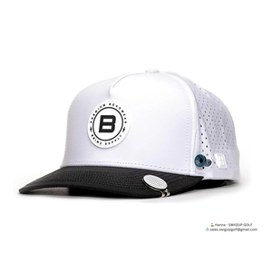 Gorras de Béisbol al por Mayor, 5/6 Paneles, Logotipo Personalizado, Resistentes al Agua, Deportivas, Ajustables, de Sarga de Algodón, Unisex, Bordado Común - Product Image 3
