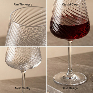 [Holar] Verre à vin en plastique incassable et réutilisable de 16 oz, motif martelé, fabriqué à Taïwan, idéal pour les mariages et les anniversaires - Product Image 4