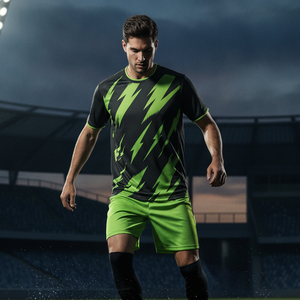 Maillots de football sublimés à prix de gros – Kits personnalisés respirants pour l'entraînement de football en club - Product Image 5