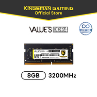 Mémoire pour ordinateur portable KINGSMAN GAMING 8 Go DDR4 3200 MHz CL22 pour puces AMD/Intel - En stock