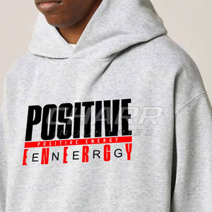 Sweat-shirts pour hommes de haute qualité, décontractés, en tissu polaire mélangé polyester/coton, respirant, séchage rapide, tendance, vêtements d'hiver - Product Image 3
