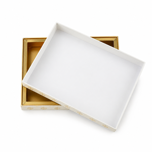 Custom Eco-Friendly <b>Biodegradable</b> Disposable Lid Base Box Logo Print Gold Stamp UV for Gift <b>Packaging</b> Recyclable High Quality - Product Image 3