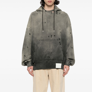 Sudadera con Capucha Extra Grande para Hombre, Estilo Vintage, Tejido Grueso, Moda Urbana, Personalizable (OEM) - Product Image 1