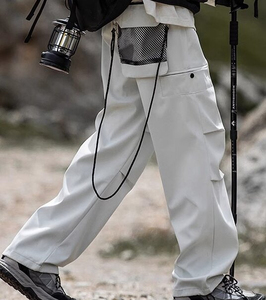 Pantalon de randonnée pour homme, imperméable, respirant, cargo, séchage rapide, poids moyen, pour le camping et l'escalade - Product Image 4