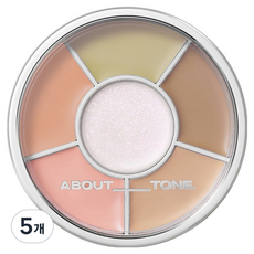 Abouttone 6.5g 5pz 01 Palette Base Multi-Design in Polvere con Sconto - Product Image 1
