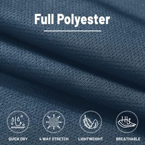 Men's Navy Blue Sweatpants Elastic Waist <b>Drawstring</b> Side Pockets Lightweight Breathable Casual Summer Wear - Product Image 6