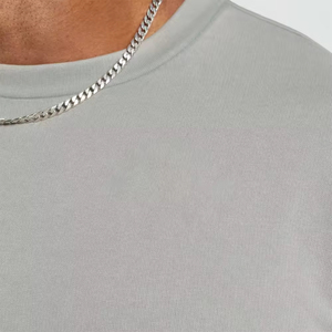 T-shirts pour hommes en coton 100% 240g/m², qualité luxe, coupe ample et carrée, épaules tombantes, design personnalisé, qualité supérieure, vierges - Product Image 6