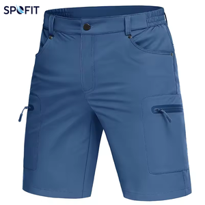 Shorts Cargo Décontractés pour Hommes en Toile, Taille Mi-Haute, Anti-Déchirure, Séchage Rapide, Respirants, Écologiques, avec Poches, Idéaux pour l'Été - Product Image 5