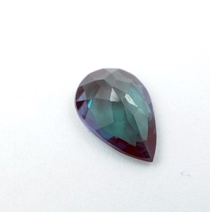 Piedra Preciosa de Alejandrita Natural con Corte de Pera, 0.80ct, Piedra que Cambia de Color, 3mm - Product Image 5