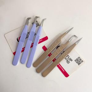 Vente en gros GETUP BROSONS IMPEX – Pince à cils anti-magnétique en acier inoxydable de qualité supérieure, 10 mm, courbée, droite, en forme de L, marque privée - Product Image 2