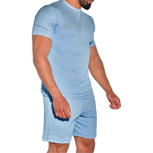 Men Hot Weather Set casual matching <b>top</b> and shorts airy fabric breathable comfortable fit for summer <b>heat</b> beach sports and daily - Product Image 3